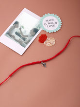 Load image into Gallery viewer, Adorn By Nikita Rakhi With Sterling Silver Heart Charm
