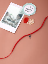 Load image into Gallery viewer, Adorn By Nikita Rakhi With Sterling Silver Key Charm
