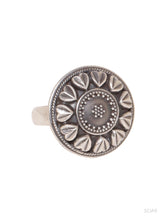 Load image into Gallery viewer, Adorn by Nikita 92.5 Sterling Silver Textured Design Adjestable Ring
