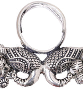 Load image into Gallery viewer, Adorn by Nikita 92.5 Sterling Silver Bird Design Adjestable Ring
