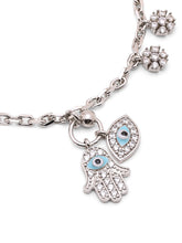 Load image into Gallery viewer, Adorn By Nikita Sterling Silver Charm Bracelet

