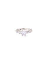 Load image into Gallery viewer, 92.5 Sterling Silver CZ Ring

